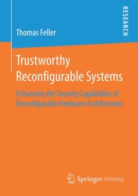 Titelbild: Trustworthy Reconfigurable Systems 9783658070045