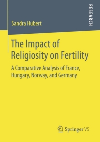 Cover image: The Impact of Religiosity on Fertility 9783658070076