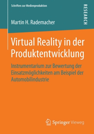 Cover image: Virtual Reality in der Produktentwicklung 9783658070120