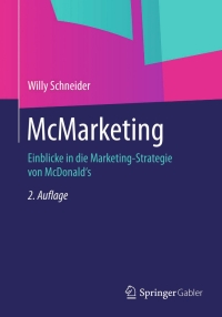 Cover image: McMarketing 2nd edition 9783658070953