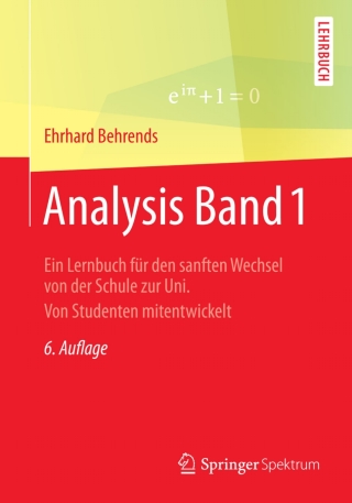 Cover image: Analysis Band 1 6th edition 9783658071226