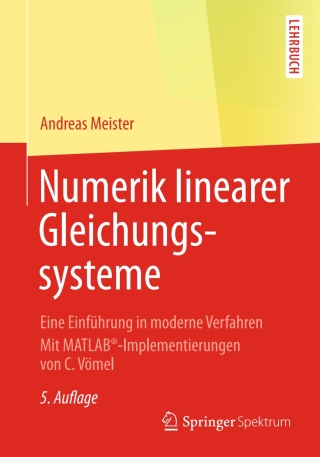 Cover image: Numerik linearer Gleichungssysteme 5th edition 9783658071998