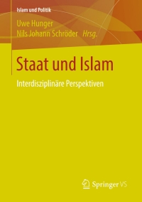 Imagen de portada: Staat und Islam 9783658072018