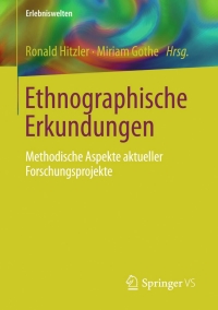 Immagine di copertina: Ethnographische Erkundungen 9783658072568