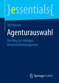 Cover image: Agenturauswahl 9783658073350