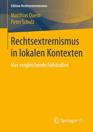 Titelbild: Rechtsextremismus in lokalen Kontexten 9783658073695