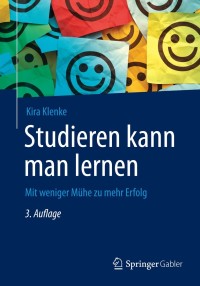Imagen de portada: Studieren kann man lernen 3rd edition 9783658073954