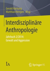 Imagen de portada: Interdisziplinäre Anthropologie 9783658074098