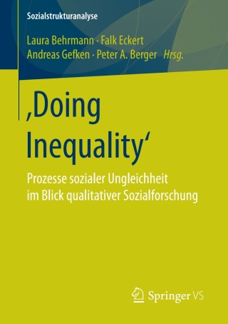 表紙画像: ‚Doing Inequality‘ 9783658074197