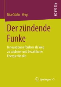 Imagen de portada: Der zündende Funke 9783658075477