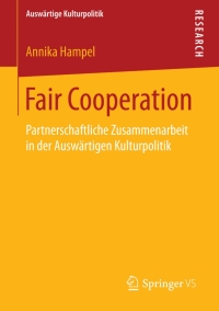Imagen de portada: Fair Cooperation 9783658075927