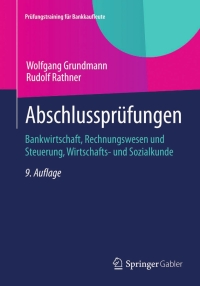 Cover image: Abschlussprüfungen 9th edition 9783658075941