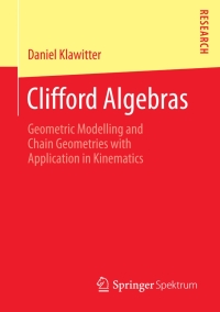 Cover image: Clifford Algebras 9783658076177