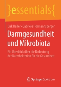 Cover image: Darmgesundheit und Mikrobiota 9783658076474