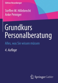 Cover image: Grundkurs Personalberatung 4th edition 9783658076948