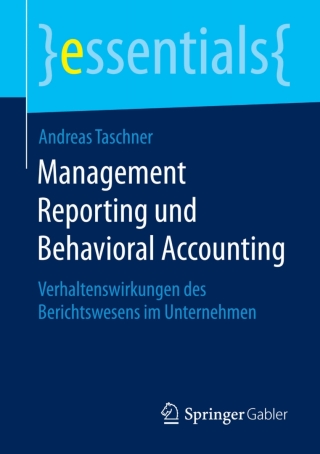 Cover image: Management Reporting und Behavioral Accounting 9783658076986