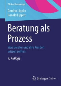 صورة الغلاف: Beratung als Prozess 4th edition 9783658078492