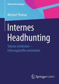 Cover image: Internes Headhunting 9783658078539
