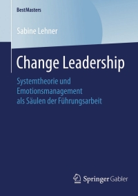 Imagen de portada: Change Leadership 9783658079697