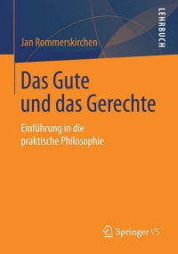 Imagen de portada: Das Gute und das Gerechte 9783658080686