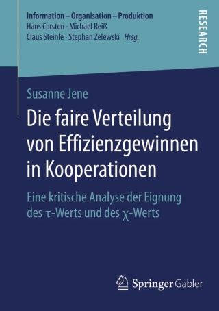 Immagine di copertina: Die faire Verteilung von Effizienzgewinnen in Kooperationen 9783658080976