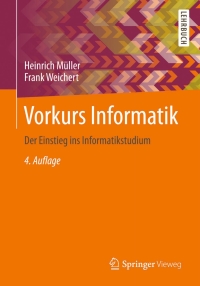 صورة الغلاف: Vorkurs Informatik 4th edition 9783658081010