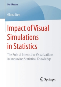 Cover image: Impact of Visual Simulations in Statistics 9783658083342