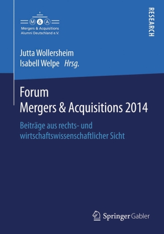 Cover image: Forum Mergers & Acquisitions 2014 9783658083700