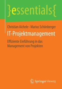 Cover image: IT-Projektmanagement 9783658083885