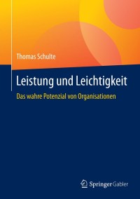 Imagen de portada: Leistung und Leichtigkeit 9783658086459