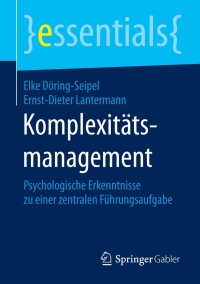 Cover image: Komplexitätsmanagement 9783658086572