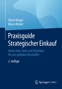 Cover image: Praxisguide Strategischer Einkauf 2nd edition 9783658087227