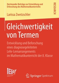 Cover image: Gleichwertigkeit von Termen 9783658087692