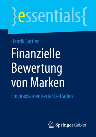 Cover image: Finanzielle Bewertung von Marken 9783658088002