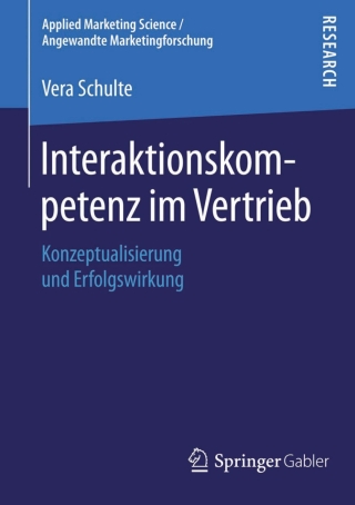 Cover image: Interaktionskompetenz im Vertrieb 9783658088194