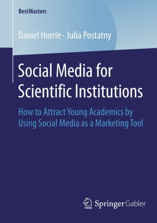 Cover image: Social Media for Scientific Institutions 9783658088217