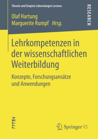Cover image: Lehrkompetenzen in der wissenschaftlichen Weiterbildung 9783658088682