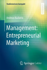 Cover image: Management: Entrepreneurial Marketing 9783658089795