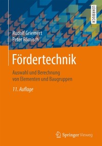Imagen de portada: Fördertechnik 11th edition 9783658090838