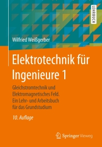 Imagen de portada: Elektrotechnik für Ingenieure 1 10th edition 9783658090975