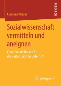 Omslagafbeelding: Sozialwissenschaft vermitteln und aneignen 9783658091057