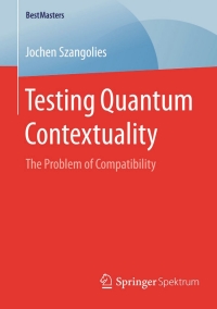 Omslagafbeelding: Testing Quantum Contextuality 9783658091996