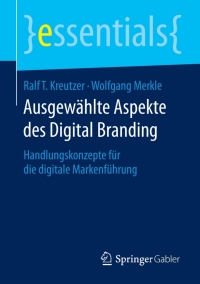 Imagen de portada: Ausgewählte Aspekte des Digital Branding 9783658092092