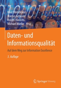 Cover image: Daten- und Informationsqualität 3rd edition 9783658092139