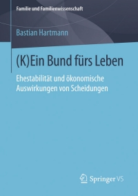 صورة الغلاف: (K)Ein Bund fürs Leben 9783658092566