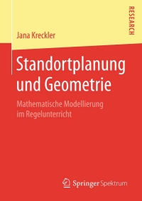 Cover image: Standortplanung und Geometrie 9783658092603