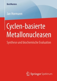 Omslagafbeelding: Cyclen-basierte Metallonucleasen 9783658092689