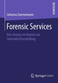 Cover image: Forensic Services 9783658092702