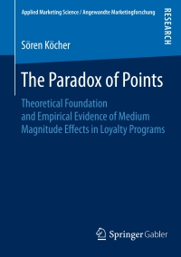 表紙画像: The Paradox of Points 9783658095420