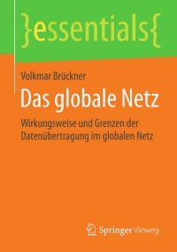 Cover image: Das globale Netz 9783658095949